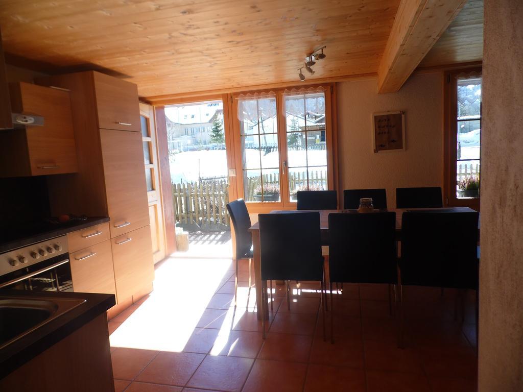 Appartment Chalet Sonnenheim Кандерштег Экстерьер фото