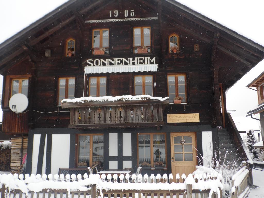 Appartment Chalet Sonnenheim Кандерштег Экстерьер фото